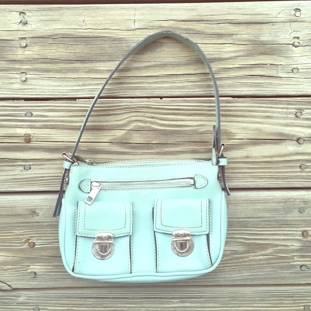 Small Teal Handbag